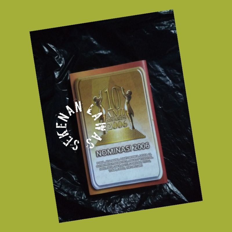 Kaset 10 Ami Awards 2006 (Mulus) / Dewa 19, Once, The Upstairs dll