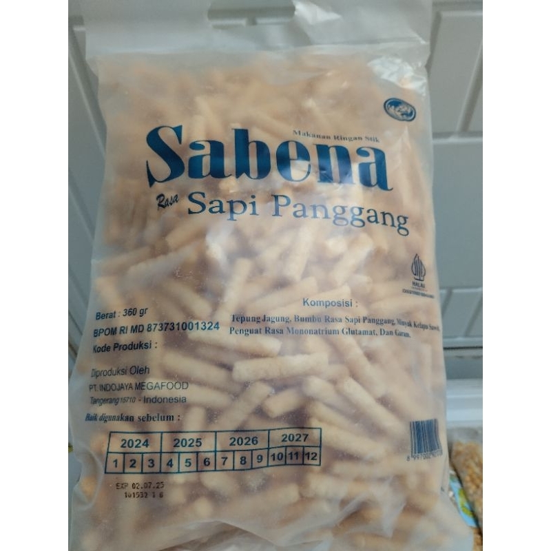 

Sabena Stik Rasa Sapi Panggang uk 360gr