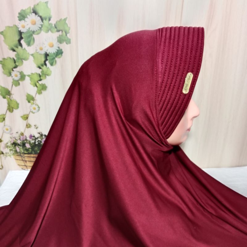 Hijab Bergo Hamidah size xl || Bergo Hamidah Pet Jersey