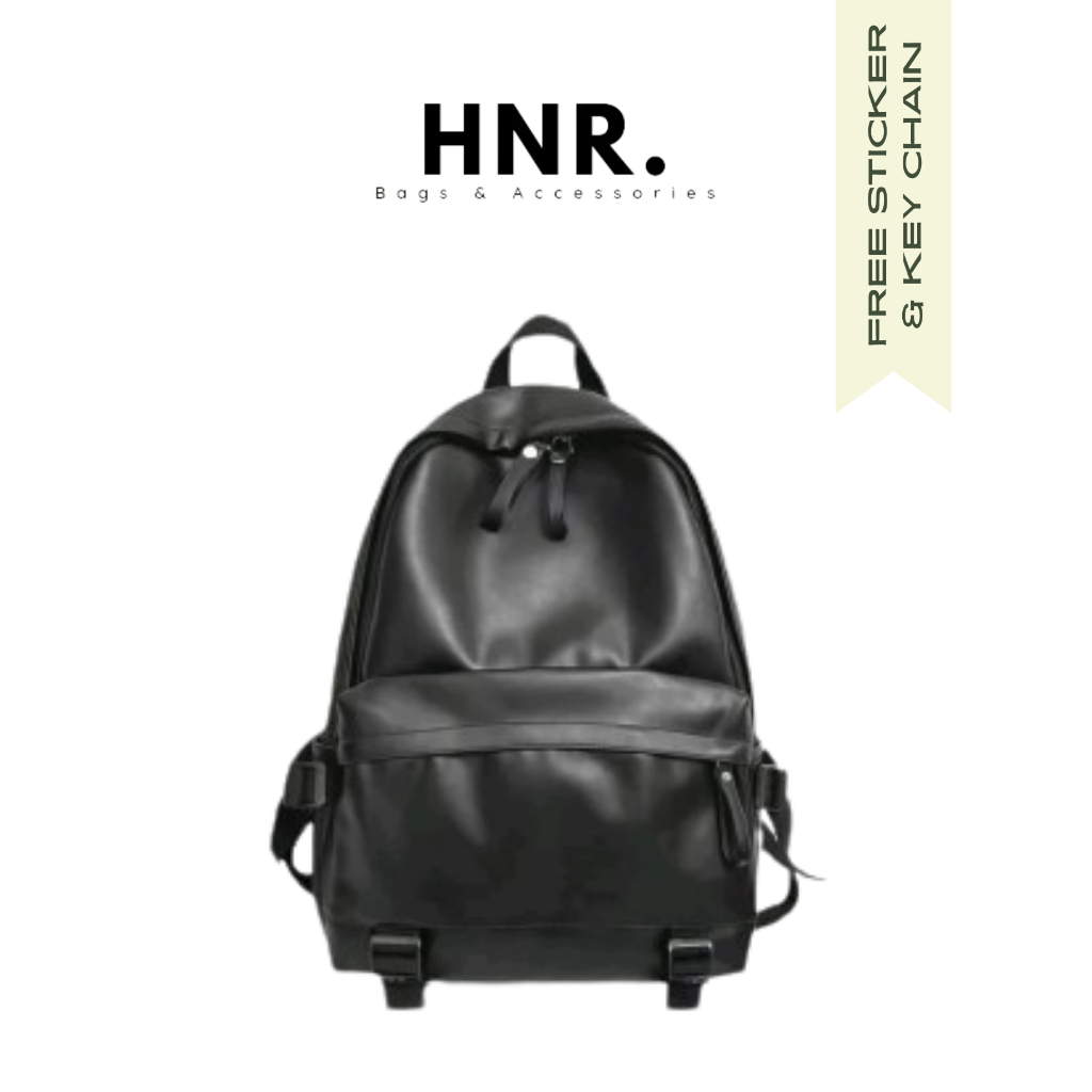 HNR Tas Ransel Besar Kulit Sintetis 02 Pria/Wanita