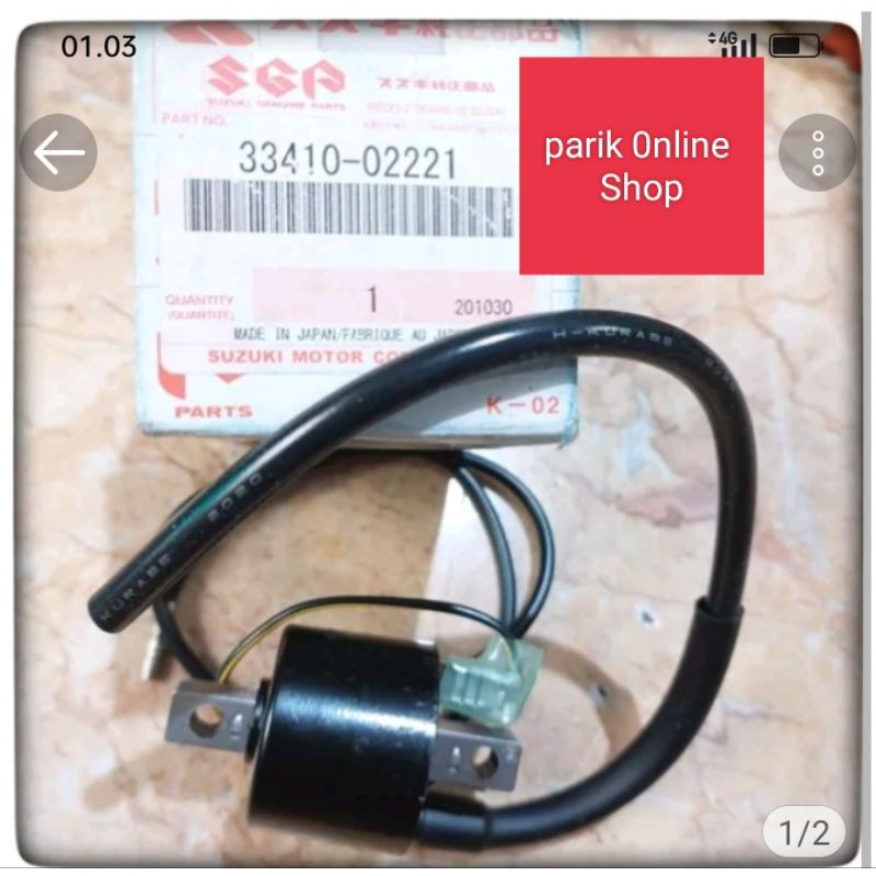 Koil Coil Pengapian Suzuki Rm 85 Rm 80