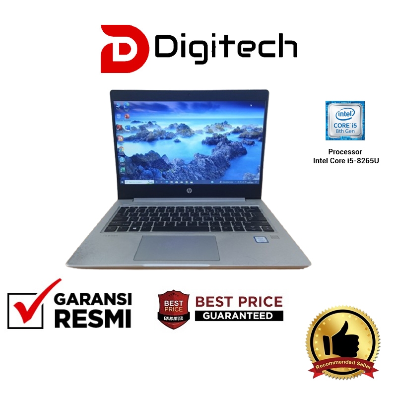 Laptop HP ProBook 430 G6 Core i5 Gen 8 i5-8265U RAM 8GB SSD 256GB