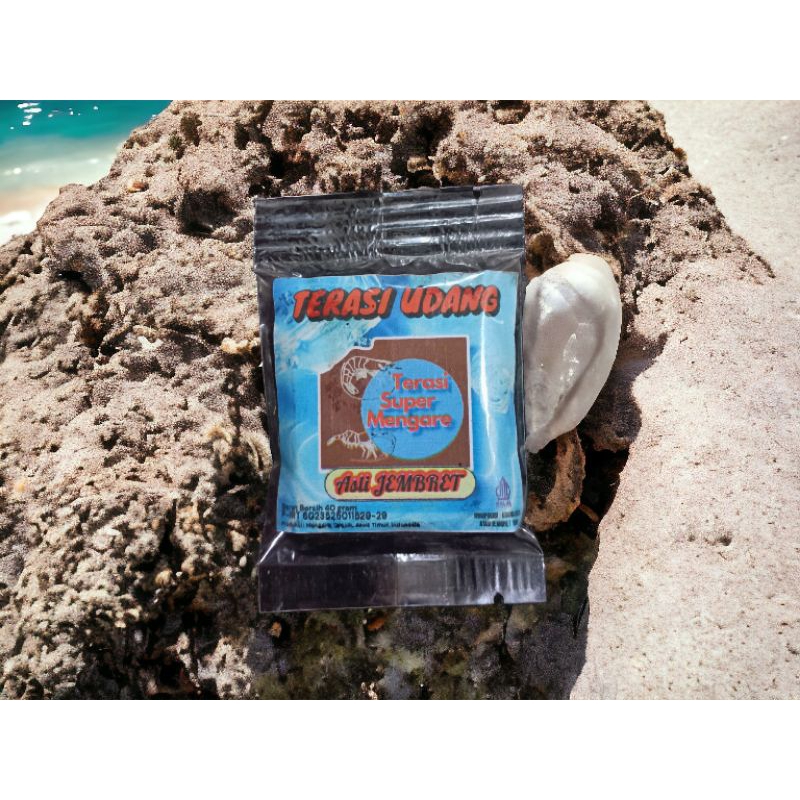 

Terasi Udang, Terasi Super Mengare kemasan dapur