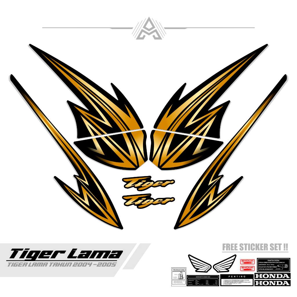 STRIPING TIGER LAMA / MTF 1 / TIGER OLD / SETIKER / STIKER TIGER 2000 / STREPING / STIPING / SETRIPI