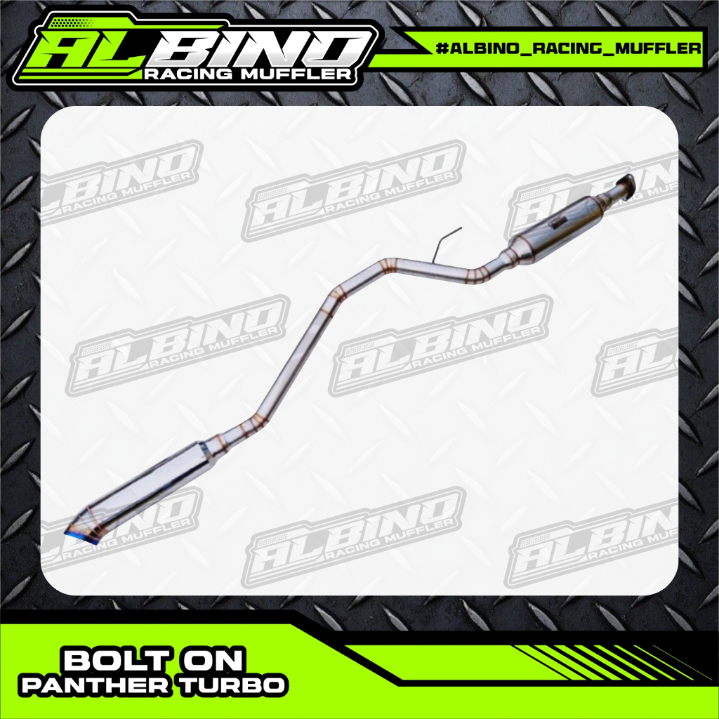 MUFFLER BOLT ON PANTHER TURBO PANTHER TURBO LS++ PANTHER TURBO PICKUP