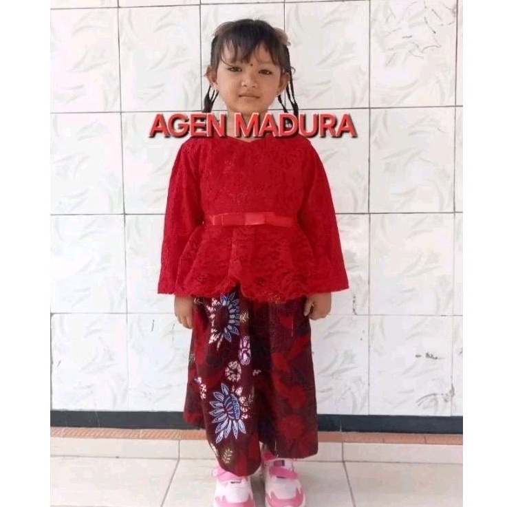BAJU MARLENA KHAS MADURA/BAJU ADAT MARLENA (SIZE ANAK-DEWASA)PITA