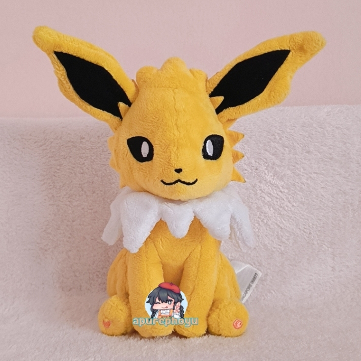 Boneka Pokemon Eeveelution Jolteon Poke Fit Pokemon Center Mini Plush