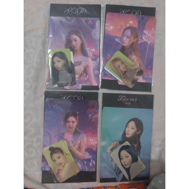 AESPA Lenticular PC set