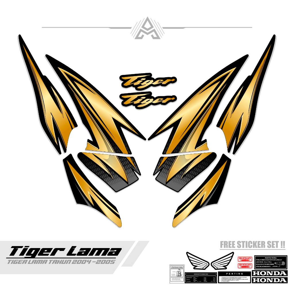 STRIPING TIGER LAMA / MTF 5 / TIGER OLD / SETIKER / STIKER TIGER 2000 / STREPING / STIPING / SETRIPI