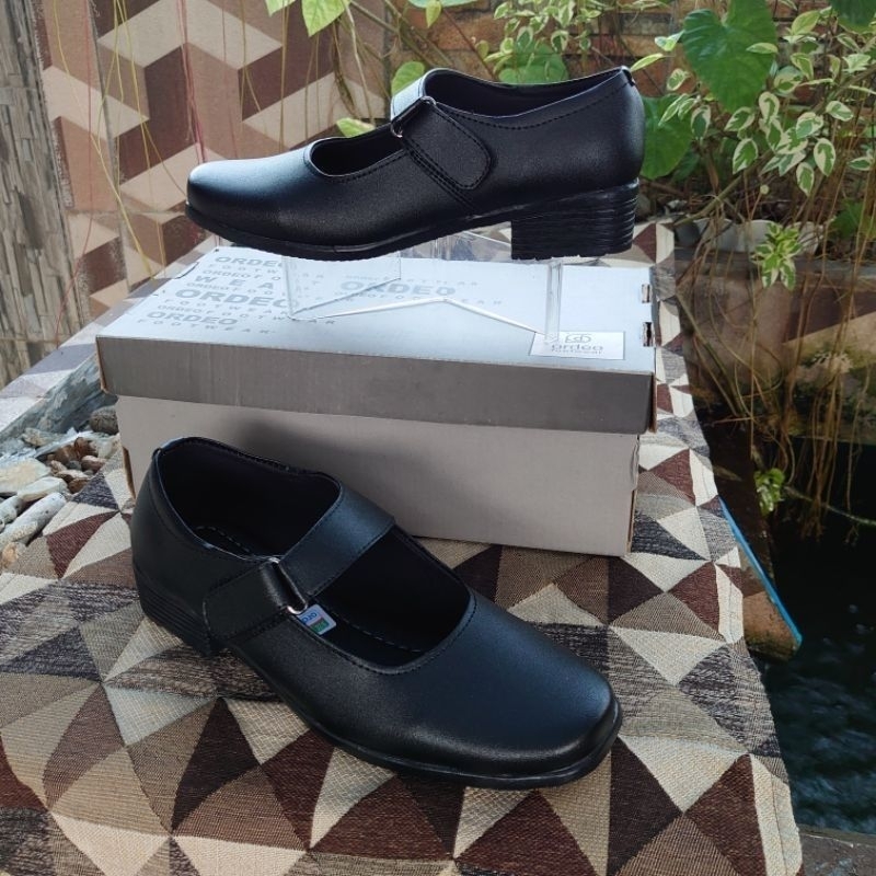 sepatu pancus paskibra hitam wanita premium terbaru kekinian