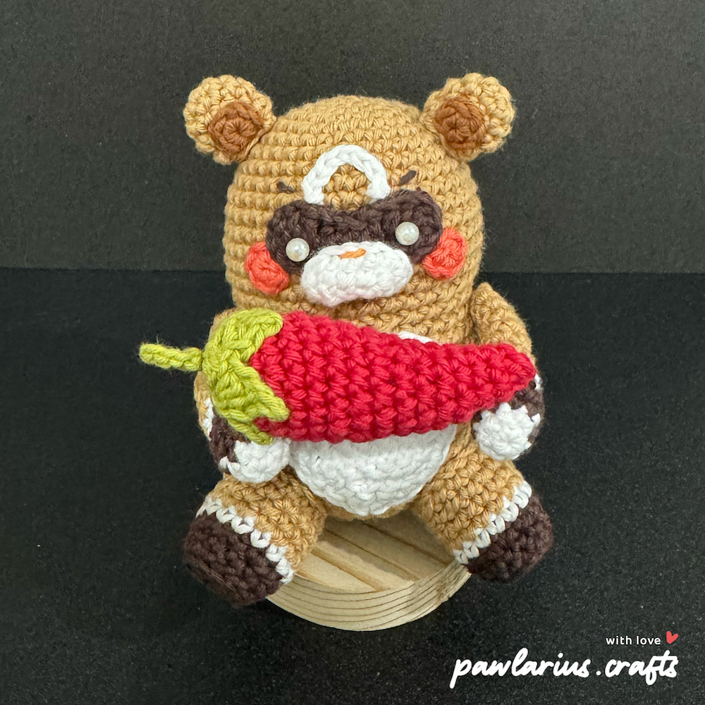 Genshin Impact Guoba Xiangling Boneka Figure