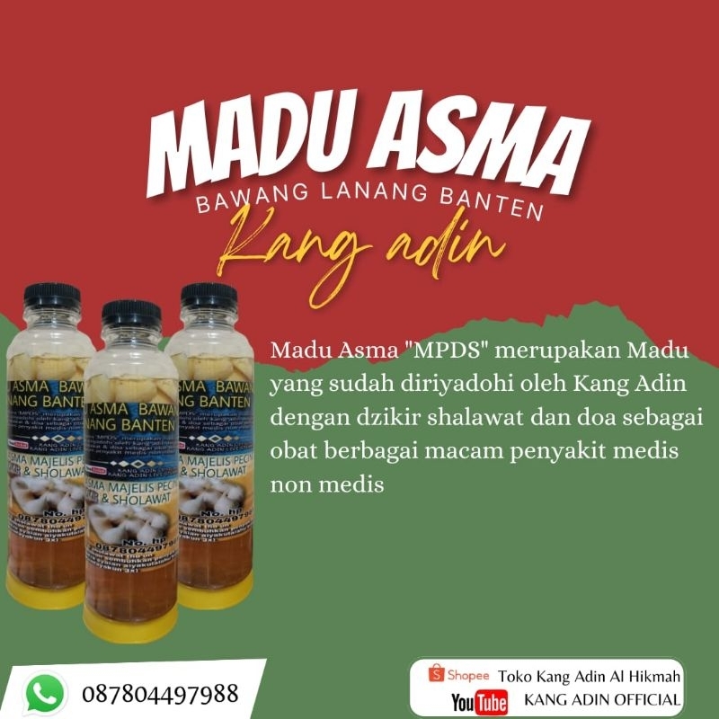 

MADU ASMA//ASLI BADUY DALAM 250 ML