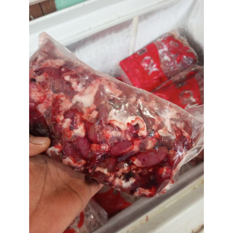 

jantung ayam broiler Frozen berat 1 kg