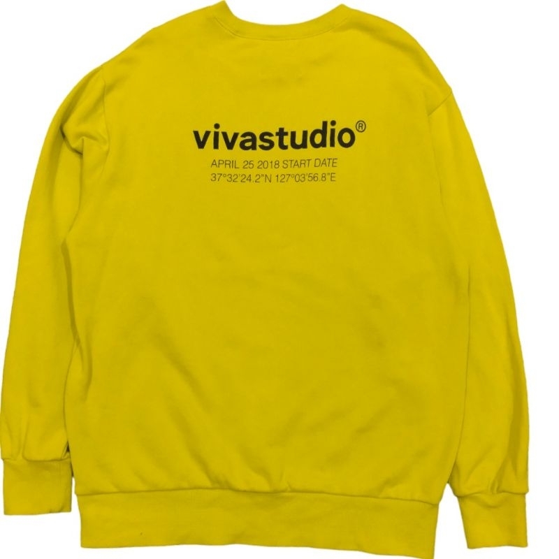 (XL) VIVASTUDIO CREWNECK | KOREA BRAND | SWEATER| SWEATSHIRT