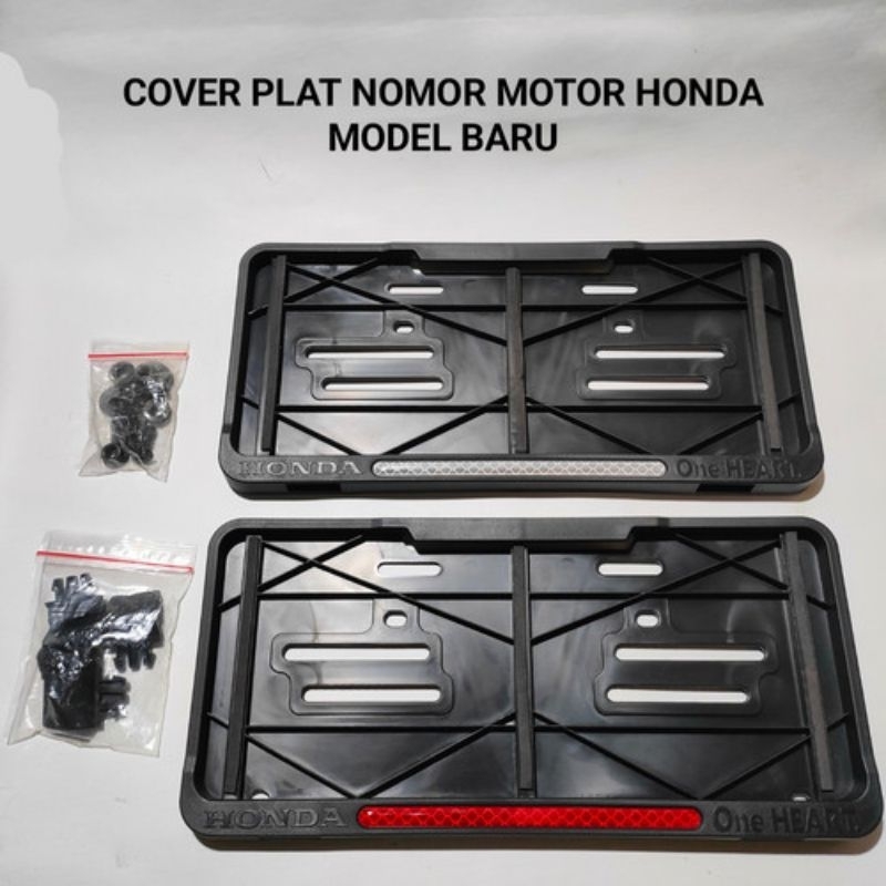 Dudukan Plat Nomor Motor BEAT, VARIO, SCOOPY, PCX, ADV 1 Set ORIGINAL BAWAAN MOTOR