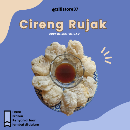 

Cireng Rujak Bandung Cireng Rujak Frozen Food Cemilan Murah Enak