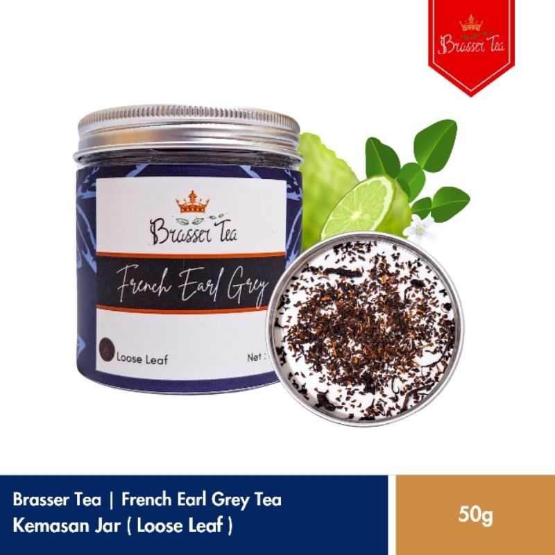 

Earl Grey Tea | Teh Hitam dengan Bergamot Oil Kemasan Jar Isi 50gr