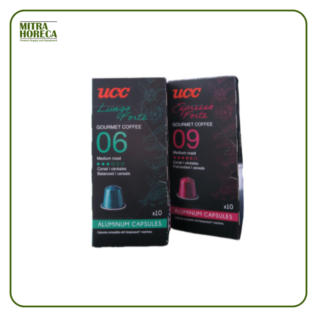 

Ucc espresso lungo kopi kapsul kompatible nespresso coffee capsule isi 10pcs