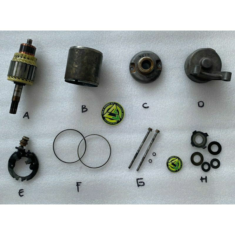 part kelengkapan eceran dinamo stater tiger revo ori copotan