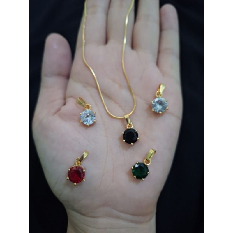 READY, Kalung Permata emas muda kadar 15% (KALUNG+LIONTIN 2,5 GRAM)