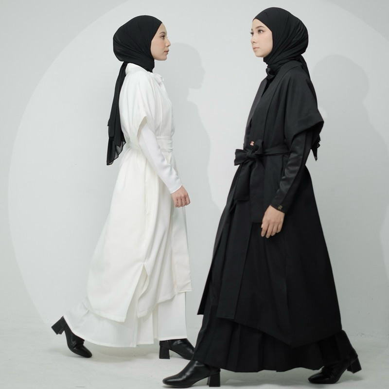 Shelva Outer - DINARA SERIES - DFR Cloth - Outer Lengan Pendek Simple Minimalist