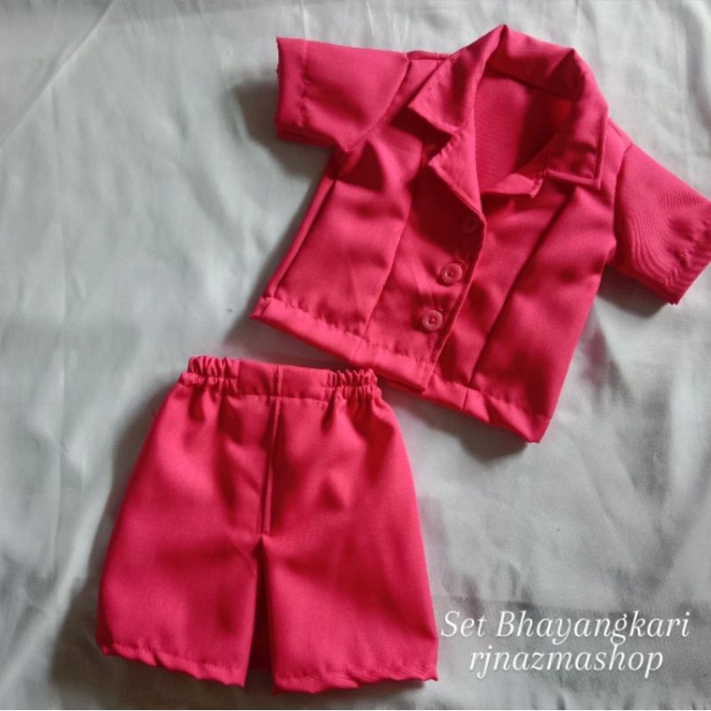 Set Bhayangkari Bayi Newborn, kostum Bhayangkari Newborn lucuuuuu