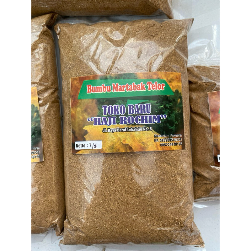 

Bumbu kering super martabak telor