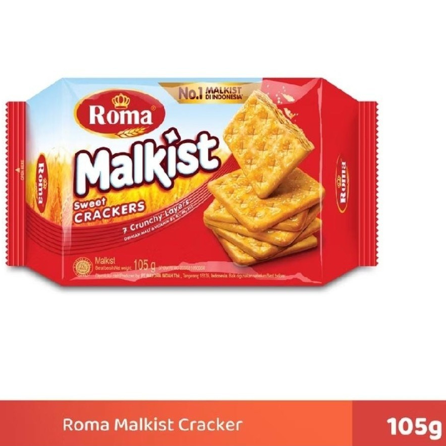 

ROMA MALKIST CRACKERS MERAH 105GR