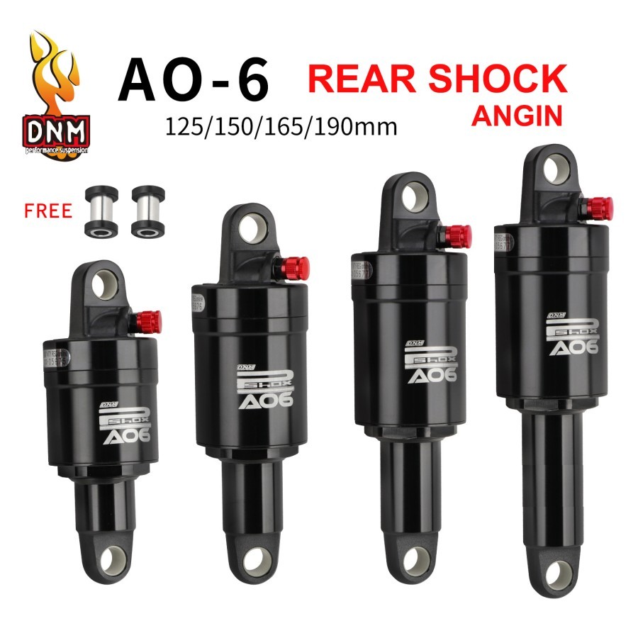 DNM AO-6 Air Rear Shock Breaker Sepeda Absorber Suspensi Rearshock