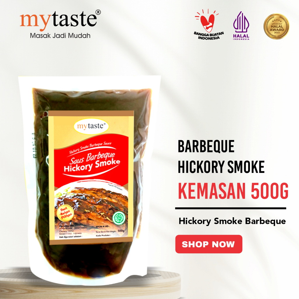 

MyTaste My Taste Sauce BBQ Hickory Smoke Halal BPOM