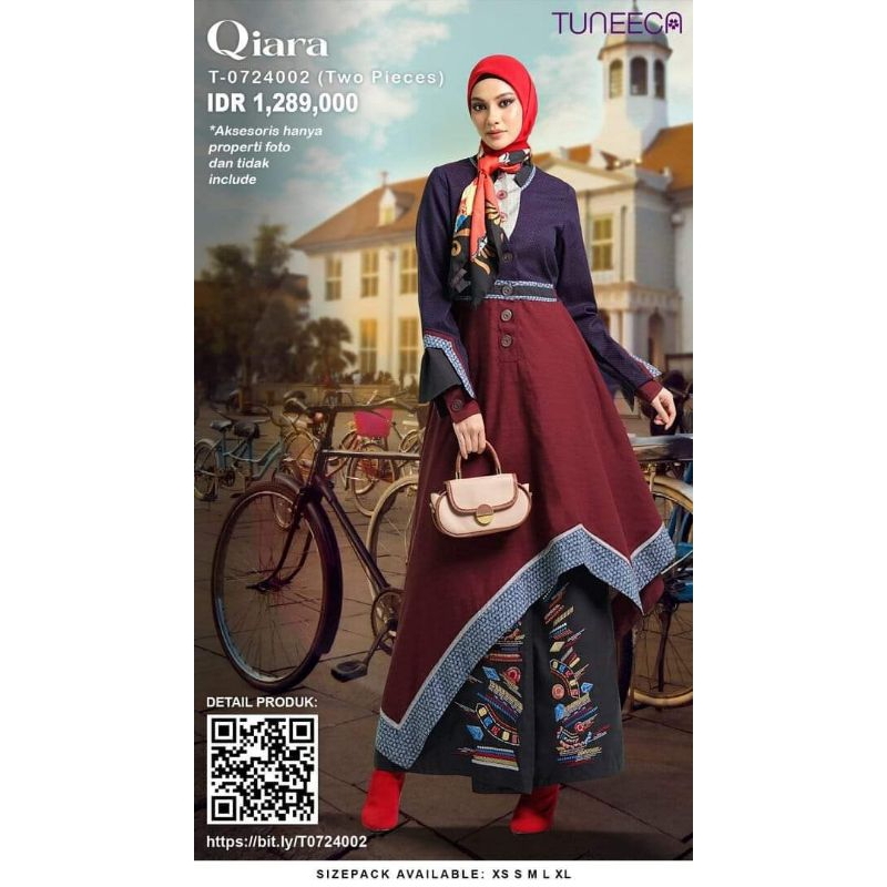 Gamis Wanita/TUNEECA QIARA