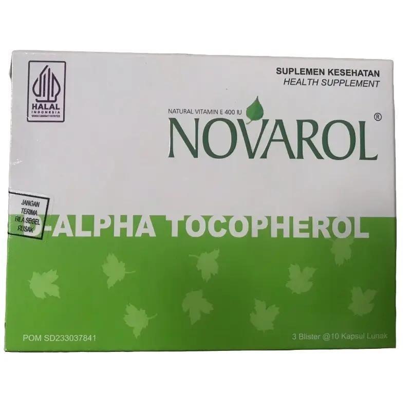 Nutrindo Novarol 30 Kapsul - Natural Vitamin E 400 IU - Kesehatan Kulit