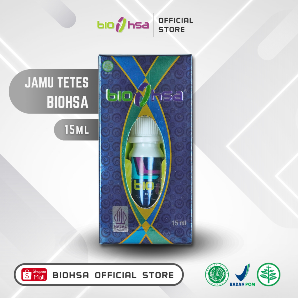 BIO HSA Jamu Tetes Herbal - 15ml