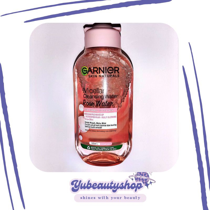 Garnier Micellar Water Rose 125 ml