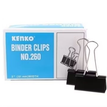 

Binder Clips Kenko No.260