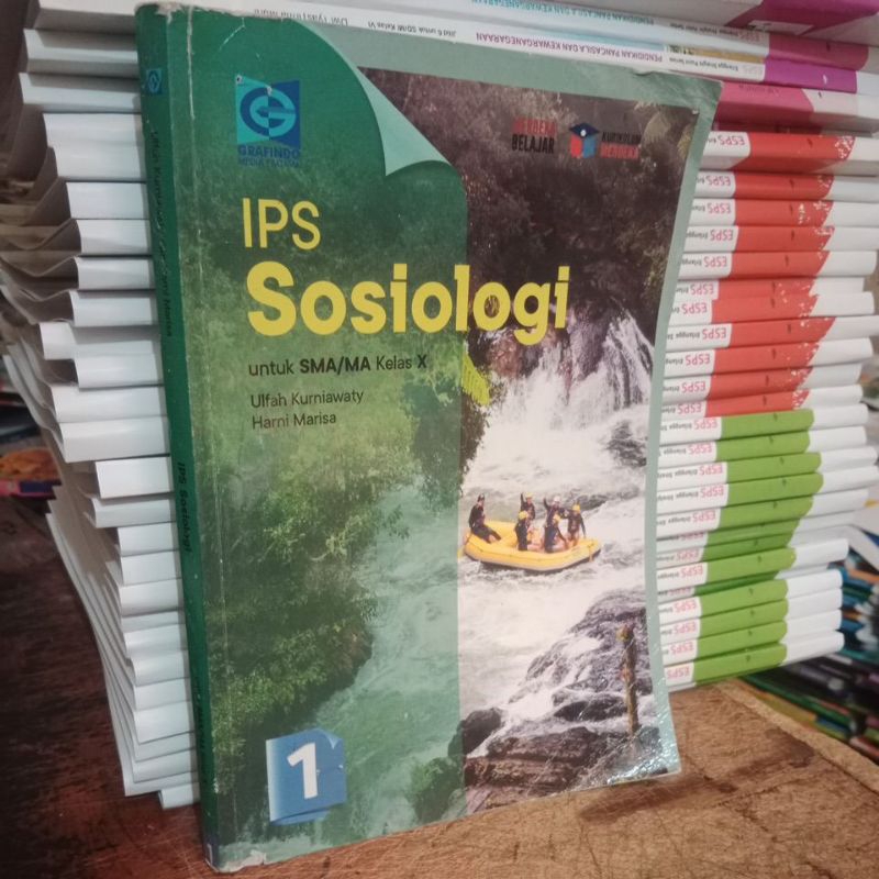 buku IPS Sosiologi SMA kelas 1-10 penerbit grafindo