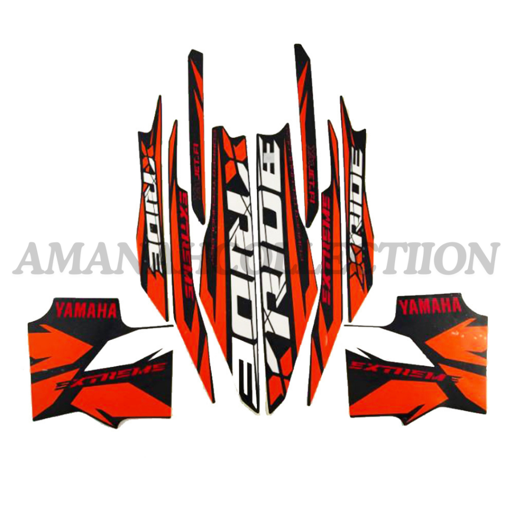 Stiker Striping X RIDE 2015 Striping Standar X RIDE 2015 TERMURAH DAN TERLARIS