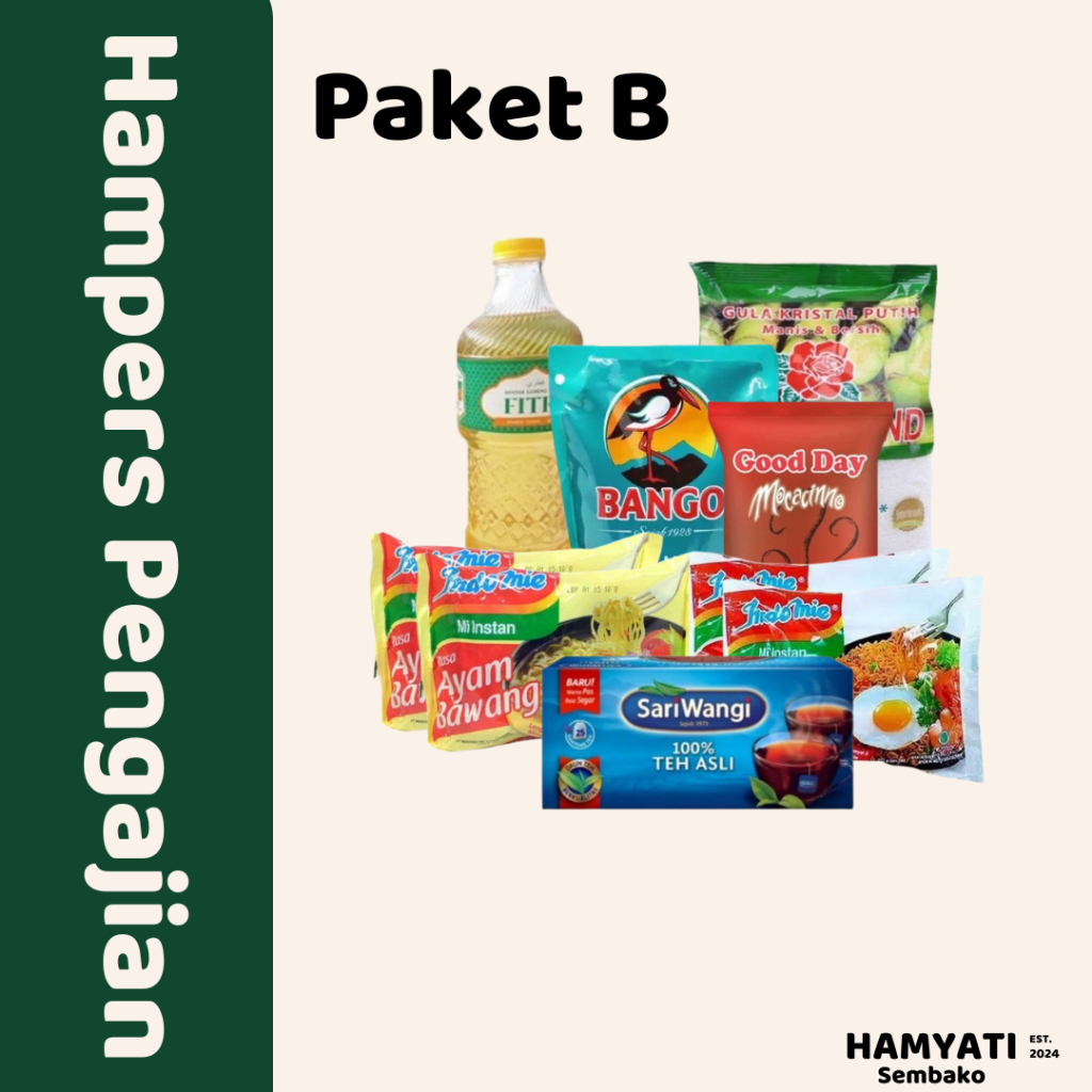

Hampers Hidangan Pengajian - Paket B