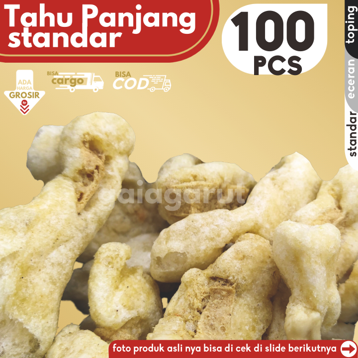 

Cuanki Stick Tahu Panjang KERITING STANDAR isi 100pcs by GaiaGarut