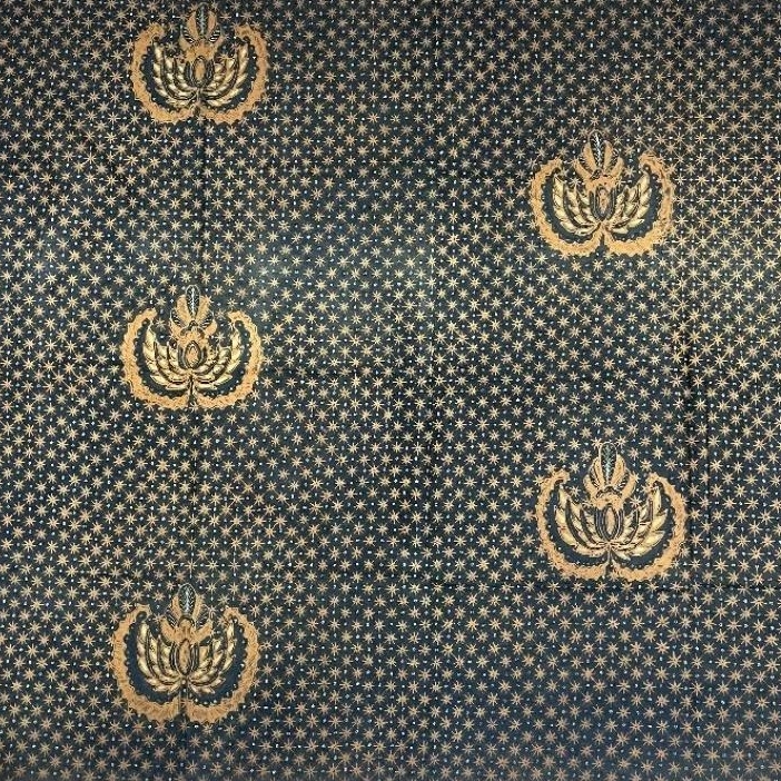 Batik Jadul Tulis Sogan Solo motif Gurdo latar Truntum circa1980