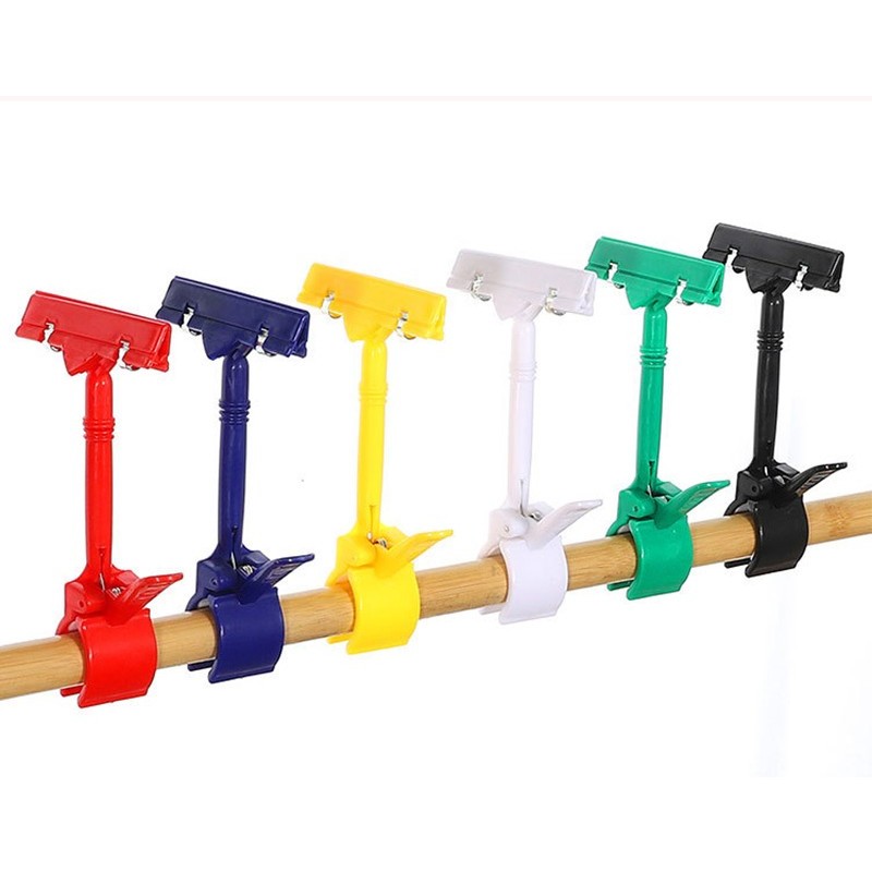 

NUZ-EGHRERR 16.5CM PENJEPIT LABEL HARGA/Clip Holder Advertising Clip Plastic Rotatable Clip Plastic Clamps /Penjepit Harga Price Tag untuk Papan Label Obral Harga