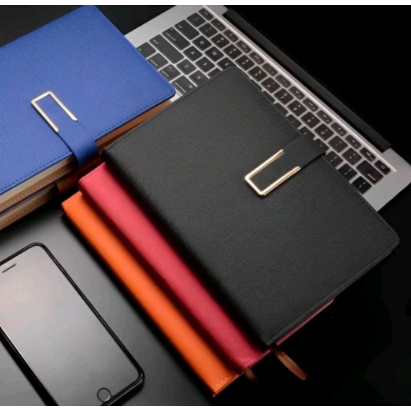 

Buku Diary Aesthetic Notebook A5 96 Lembar Kulit Tebal Agenda Catatan Kerja