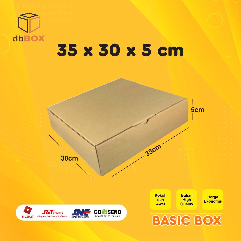 

Kardus 35x30x5 cm | Box Die Cut dan Easy Usage | Box Aksesories