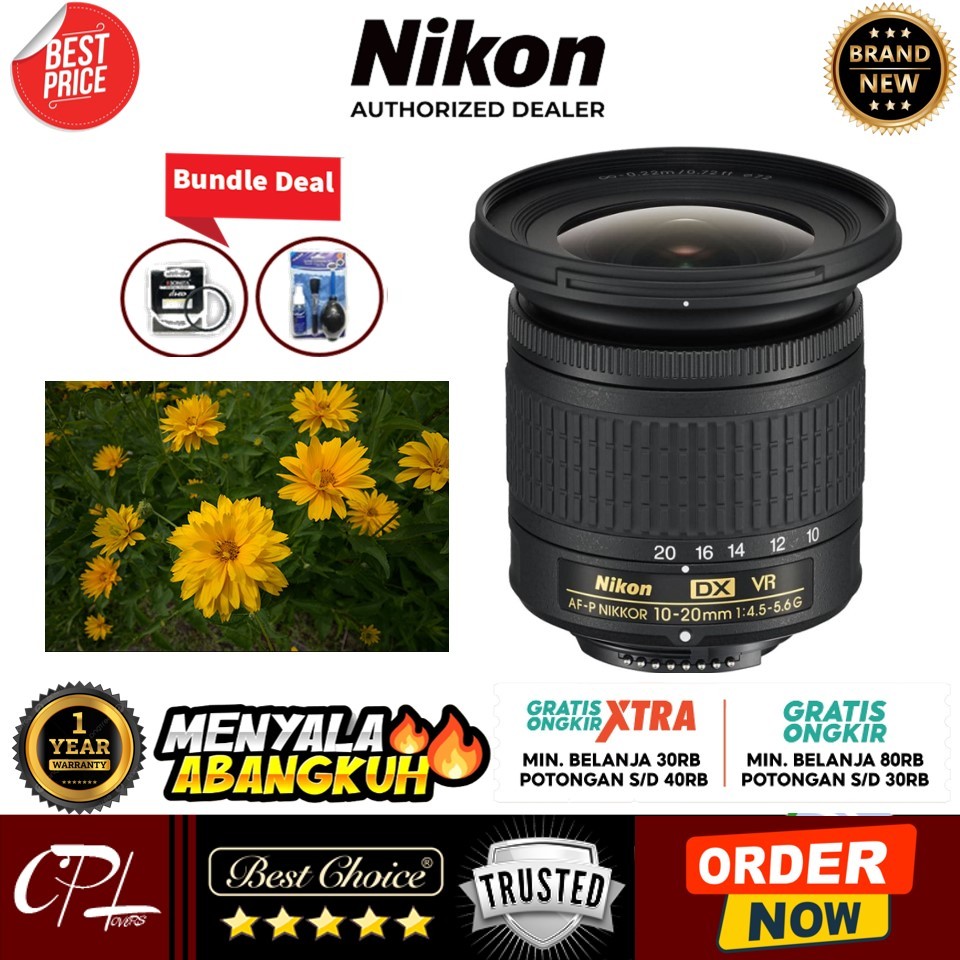 Nikon AF-P DX NIKKOR 10-20mm f/4.5-5.6G VR