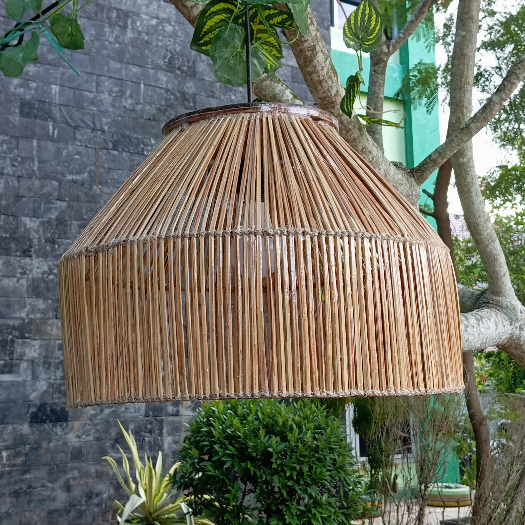Lampu pendant nipah