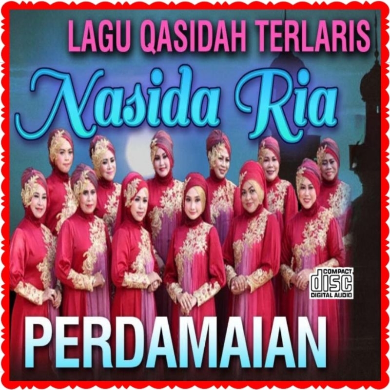 KASET CD LAGU QASIDAH NASIDA RIA-CD LAGU QOSIDAH NASIDA RIA-KASET CD MOBIL LAGU SHOLAWAT QASIDAH-KAS