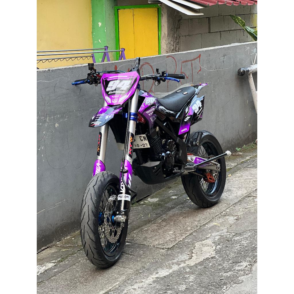 DECAL STICKER DTX HALLODEM PURPLE