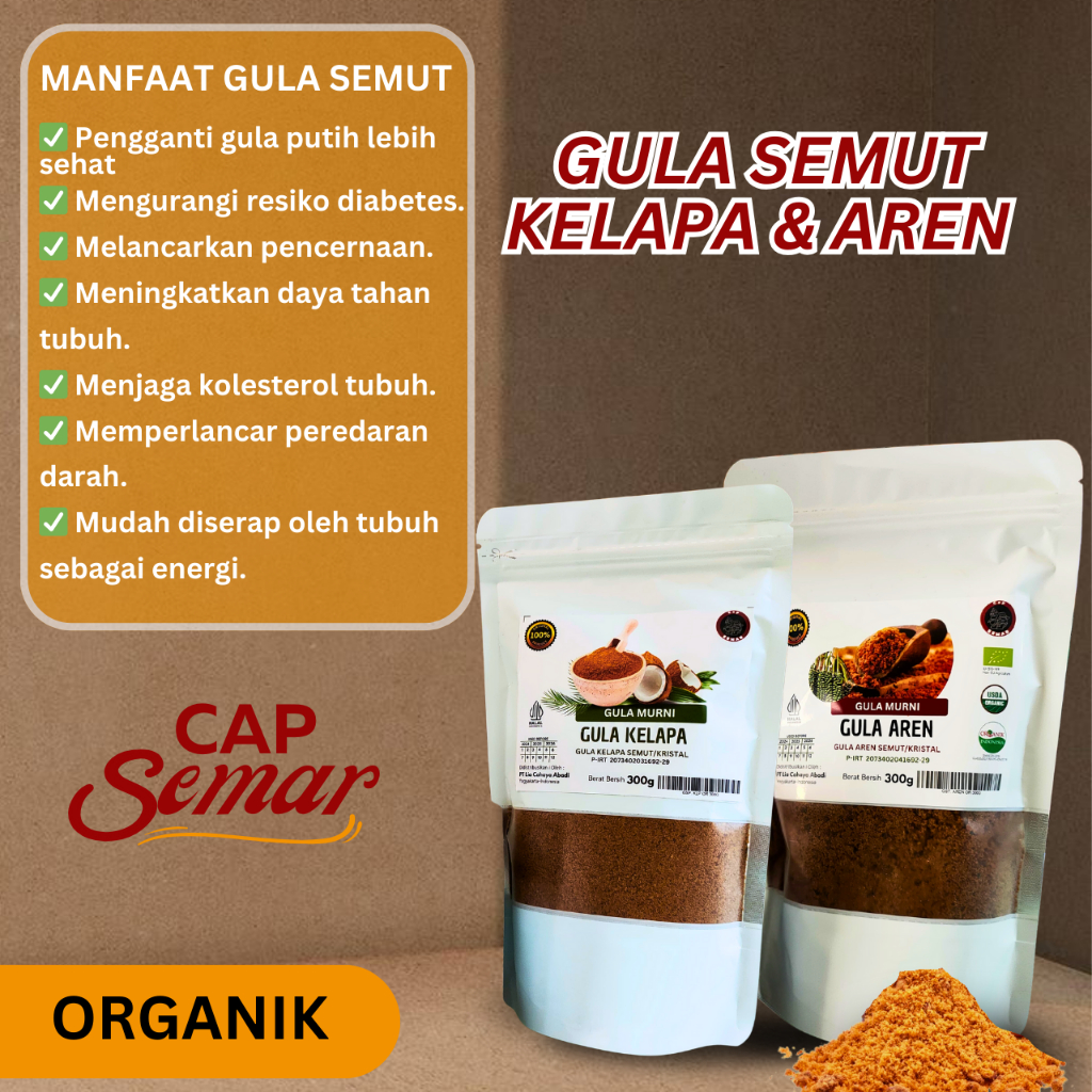 

Gula Aren Semut Bubuk 500 Gr 100% Murni | Gula Semut | Gula Semut Organik | Gula Aren Bubuk | Gula Diet | Gula Nira Asli
