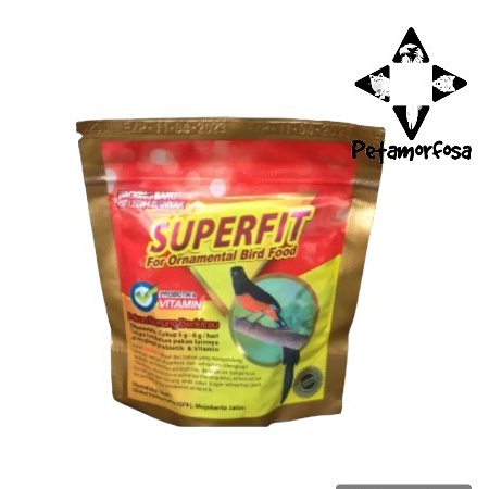 SUPERFIT GOLD Pakan HARIAN VOER Burung Tinggi Protein Murai Kacer Cucak Anis Dll