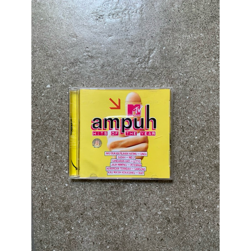 CD Lagu Musik Album MTv Ampuh Hits Of The Year Preloved